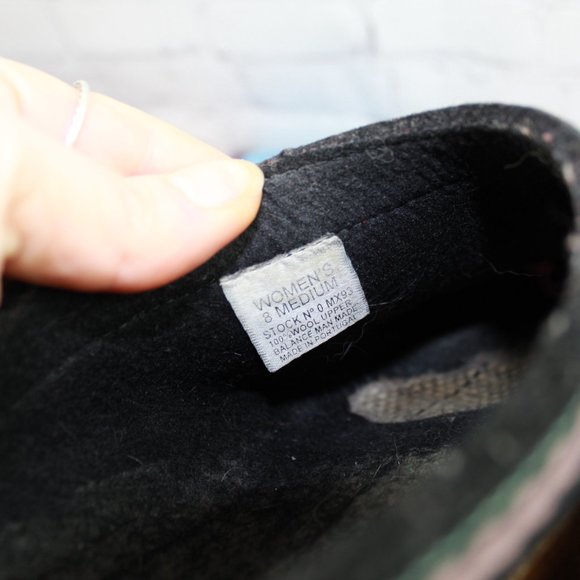 Women's Wool Cork Sole Slip-on Clog Slippers Sz 8 - Picture 3 of 15